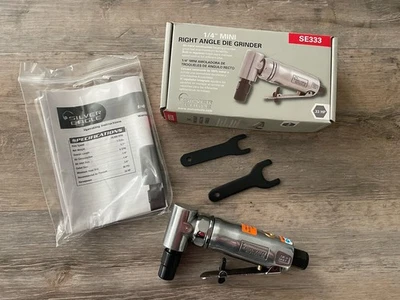 Nuevo en caja Matco amoladora de ángulo recto 1/4" mini con manual del propietario Foto 1 de 3