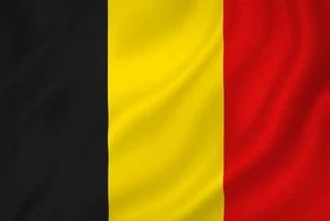 Belgium Banner Tablecloth 83"x59" Polyester No Grommets Football Wall Hanging - Picture 1 of 8