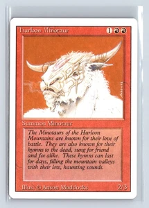 (2x) HURLOON MINOTAUR – MTG Magic the Gathering Card – Revised – Common - Picture 1 of 6