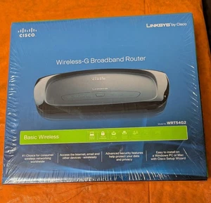 Cisco Linksys WRT54G2 4-Port 10/100 Wireless G Broadband Router - Picture 1 of 6