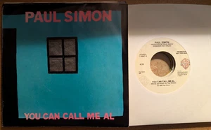 POP Paul Simon You Can Call Me Al Warner Bros 28667 1986 NM PROMO Pic Slv - Picture 1 of 2