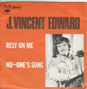 "7" - J. VINCENT EDWAR - Rely on me - sehr RAR !!! - Imagen 1 de 1