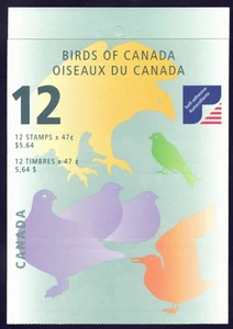 Canada sc#1893a-b Birds of Canada-6b, Booklet Bk241b, Mint-NH - Picture 1 of 2