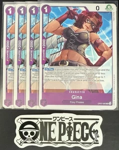 4x One Piece OP07-065 UC Gina - English - Regular - Play Set - NM/M - Bild 1 von 1
