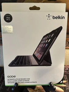BELKIN-NEW/NIB-Ultimate Lite Keyboard Case-For iPad Air 2-Quality/A++++ - Picture 1 of 7