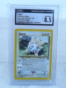 2000 Togepi Black Star Promos #30 - Pokemon League CGC 9 GRADED - Bild 1 von 3