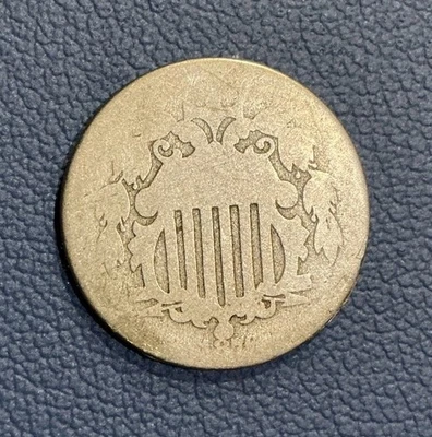 1876 SHIELD NICKEL NO RAYS - Image 1 of 3