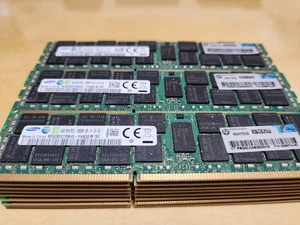 Samsung M393B2K70DMB-YH9Q8 16GB PC3-1600 DDRR-1333Mhz Memory Module lot 24 - Picture 1 of 1