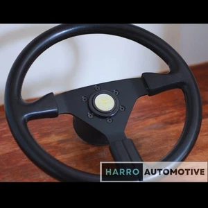 Momo Steering Wheel 3 Spoke Genuine Toyota Option Supra Celica GT4 Mk3 MA70 JDM - Bild 1 von 14