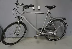 Framework Atlanta Herren Fahrrad Rad Aluminium silber 28 Zoll oldschool (A23-409 - Bild 1 von 8
