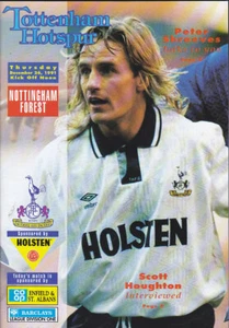 1991/92 TOTTENHAM HOTSPUR V NOTTINGHAM FOREST 26-12-1991 DIVISION 1 - Picture 1 of 1