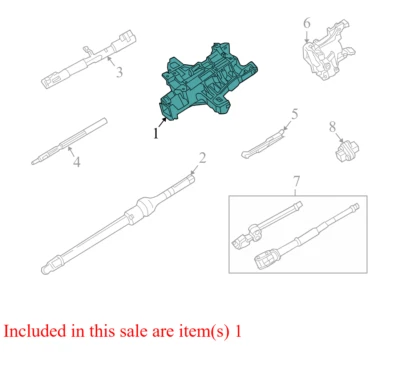 2003-2004 Lincoln Town Car Steering Column Tube W Wheel Used  F5AZ3F723A OEM Foto 1 de 4