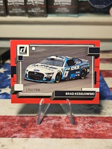 2023 Donruss Racing Cars Base Red #118 Brad Keselowski /299