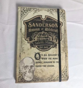 Hocus Pocus Movie Sanderson Museum of Witchcraft Salem Notebook Journal Witch - Picture 1 of 5