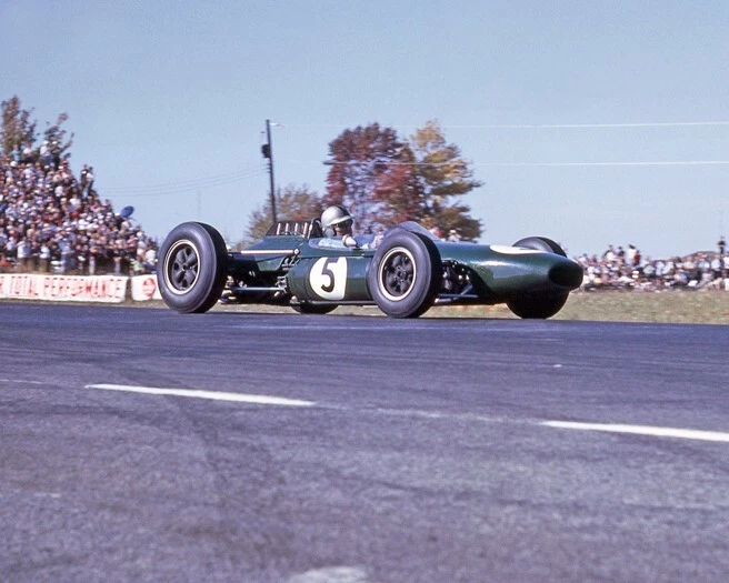 Brabham BT7 JACK BRABHAM Glossy 8x10 Photo Formula 1 US Grand Prix Poster Print - Image 1 of 1