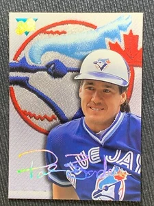 1993 Leaf Studio Baseball Pat Borders Toronto Blue Jays #36 - Imagen 1 de 2