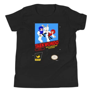Tae Kwon Do TKD  UFC MMA Fight Gym Wear Nintendo Youth Child Kid T-Shirt - Picture 1 of 9