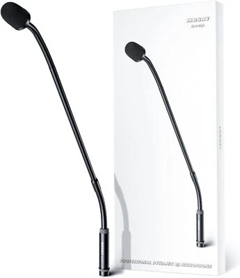 Gooseneck Microphone 23" DJ Microphone for Audio Mixer Professional XLR Wired - Image 1 of 4