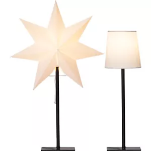 Star Trading Tischlampe Frozen mit Wechselschirm, weiß, 55cm/42cm - Bild 1 von 6
