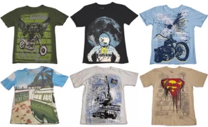 DX-xtreme Boys 4 - 12 Short Sleeve Graphic Print T - Shirt Tee Top - Picture 1 of 13