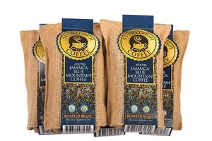 Granos tostados de café Stoneleigh grado A Jamaica Blue Mountain 16 oz PACK DE 5 - Imagen 1 de 8