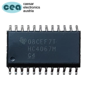 74HC4067 74HC HC4067 4067, Multiplexer Demultiplexer, SOIC24 [1~100 Stück/piece] - Imagen 1 de 4