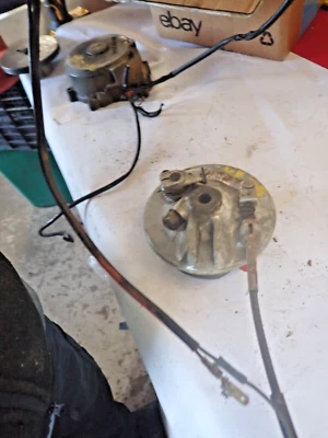 Interruptor de freno delantero Honda XR 75 1977/placa/cable percha Foto 1 de 4