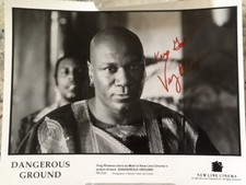 Ving Rhames SIGNED 1996 Photo Movie Actor Dangerous Minds Pulp Fiction Mission