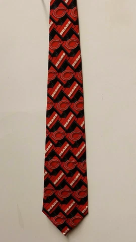 NFL Chicago Bears Team Neck Tie (Block Pattern) NEW Cover