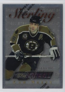 1995-96 Topps Finest Cam Neely #110 HOF