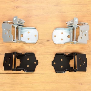 Door Hinges 4pcs Set Upper and Lower Hinge Kit For 1970-1981 Camaro Firebird - Foto 1 di 17