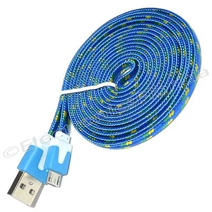 For Android Phones Braided Micro USB 2.0 Charging & Sync Charger Cord lot - Picture 1 of 12