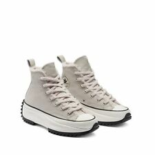 Converse Run Star Hike 169550C Women's Beige Leather  Shoes HS342