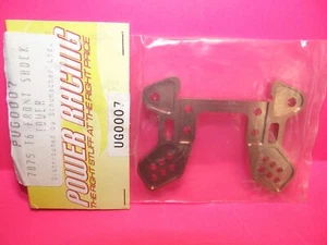 Power Racing 7075 T6 Stoßdämpferbrücke vorne pug0007 - Bild 1 von 3