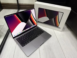 Apple MacBook Pro Retina 14" 2021 1TB SSD 16GB Ram 10C CPU 16C GPU M1 Pro - Grey - Picture 1 of 16