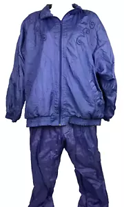 Vintage Bold Spirit Damen Large Trainingsanzug Warmup L Jacke M Hose Windbreaker - Bild 1 von 6