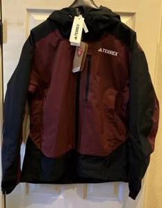 ADIDAS Regular Fit TERREX XPERIOR 2L Insulated Jacket Men’s Medium Maroon IB4221 - Picture 1 of 8