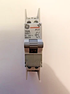 General Electric 666210 OLS 16A 250V Uc: 12V PLS1610012A Sicherungsautomat - Bild 1 von 1