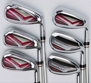 Ladies MARUMAN MAJESTY SHUTTLE NX-1 6pcs Iron Set 7-9/PAS Flex-L IMPACTFIT MV504 - Picture 1 of 10