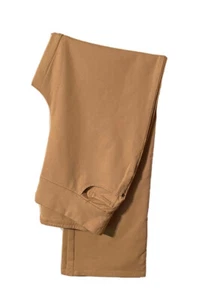 D & Co Denim & Company Beige Cotton Spandex Straight Pants Size 12. SB1 - Picture 1 of 4