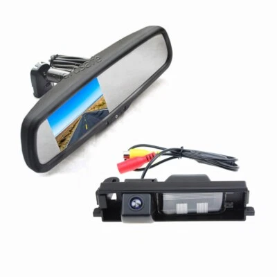 Parking Reversing Camera & Rear View Mirror Monitor For Toyota RAV4 (2006-2012) - Image 1 of 4