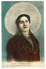 Old Card with the portrait from  Boulogne sur Mer, France, 1913 to England