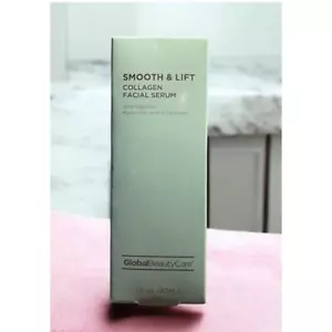 Global Beauty Care Smooth & Lift Kollagen Gesichtsserum 1 Fl. oz. Neu im Karton NEU - Bild 1 von 3