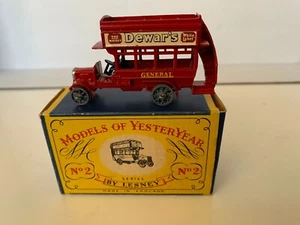 Matchbox Lesney Models of Yesteryear MOY Y-2 - London Bus - Bild 1 von 8