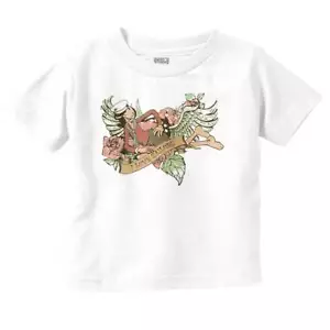 Olive Oyl Cartoon I Love Sailors Rose Tattoo Toddler Boy Girl Youth T Shirt Tee - Picture 1 of 6