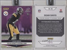 2016-17 Panini Instant NFL NFL Playoffs Purple /10 Sean Davis #748 Rookie RC