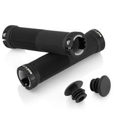 GUB Handlebar Grips Bicycle Grips Bike Rubber Grips Screw Handles Alu MTB Bike