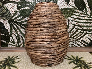 Sea Grass Hand Woven Coastal Vase Basket Decoration Seagrass - Picture 1 of 3