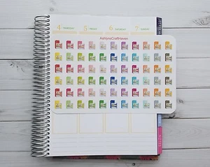 66 Clean The Fridge Reminder/ Tracker Planner Stickers- Perfect For Any Planner - Picture 1 of 4