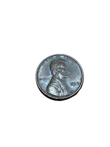 Lincoln Penny 1969 Denver Mint Off Center Face Side - Bild 1 von 2